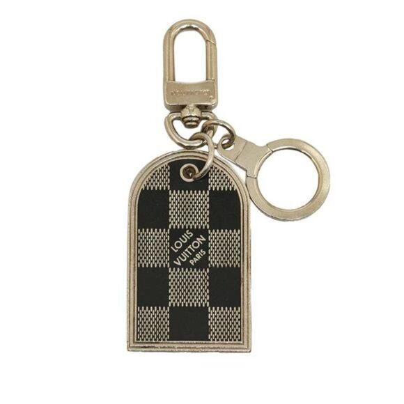 Louis Vuitton Damier Graphite Tab Key Holder and Bag Charm - Picture 1 of 4